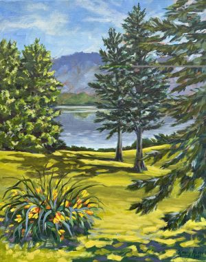 "View from Farmhouse in Vermont"